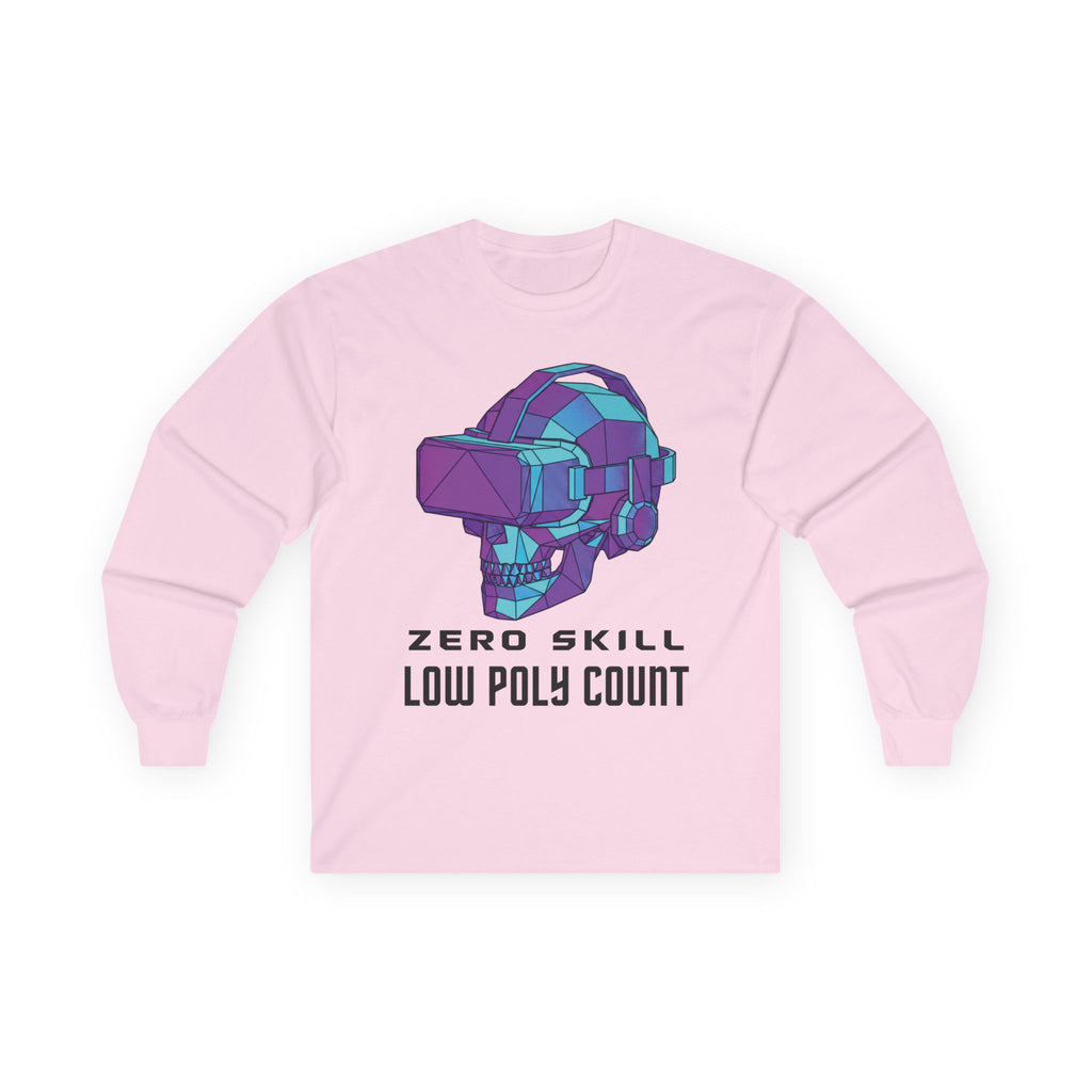 Low Poly Count Long Sleeve Tee