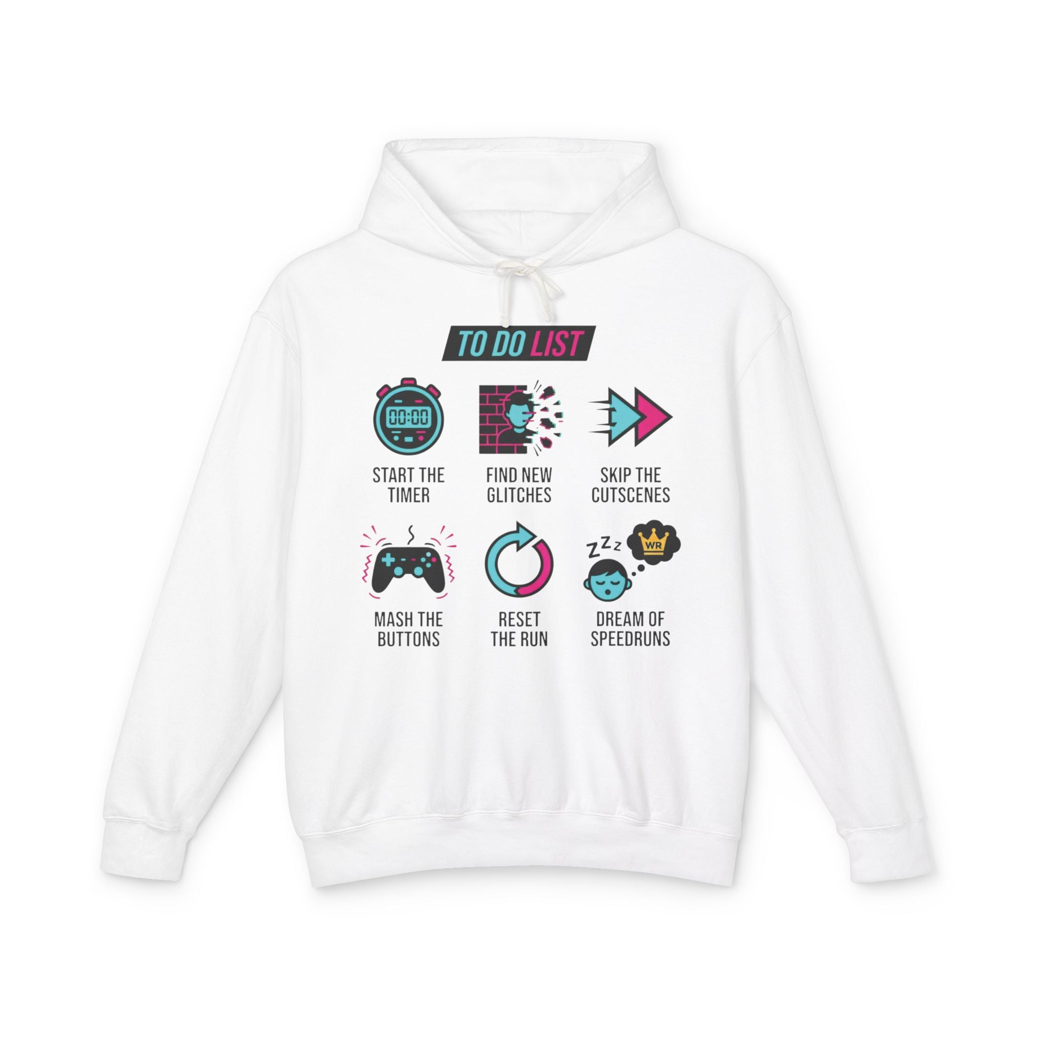 To Do List Speedrun Hoodie