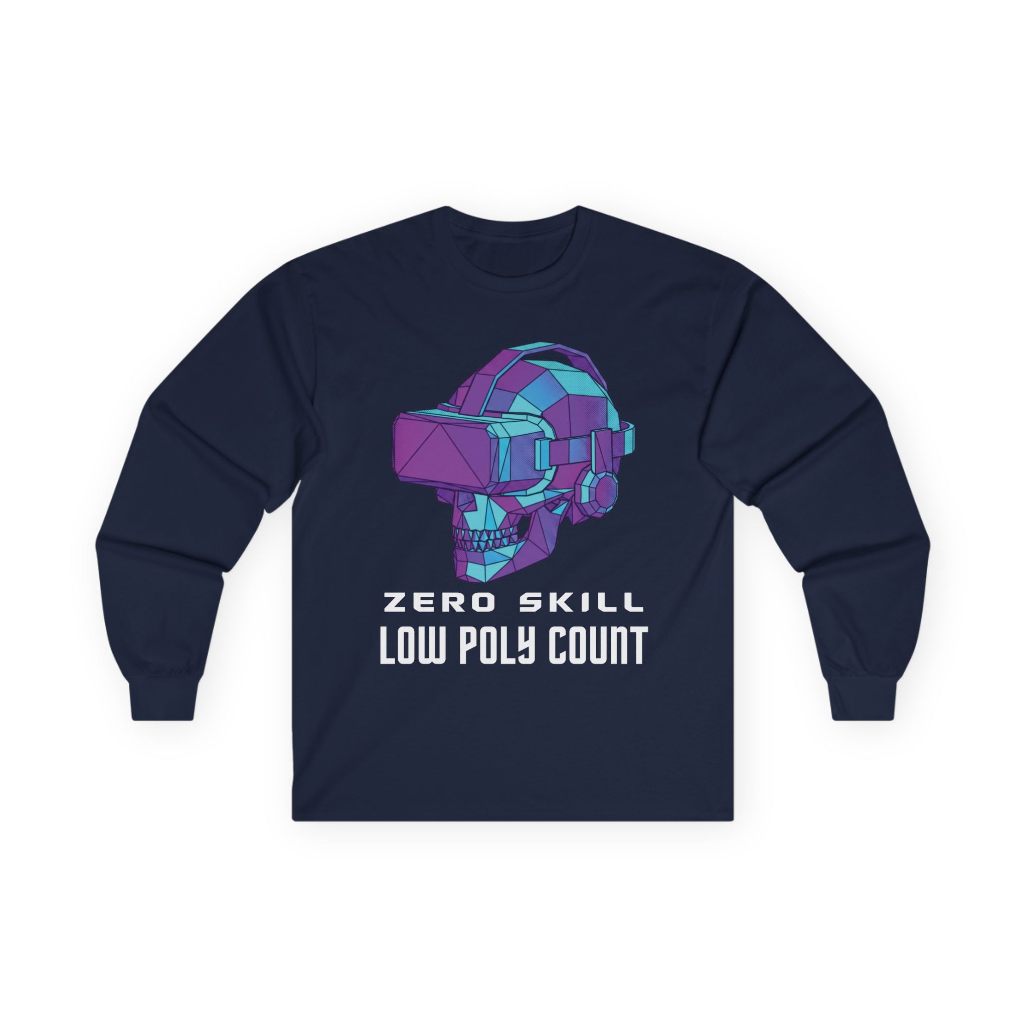 Low Poly Count Long Sleeve Tee