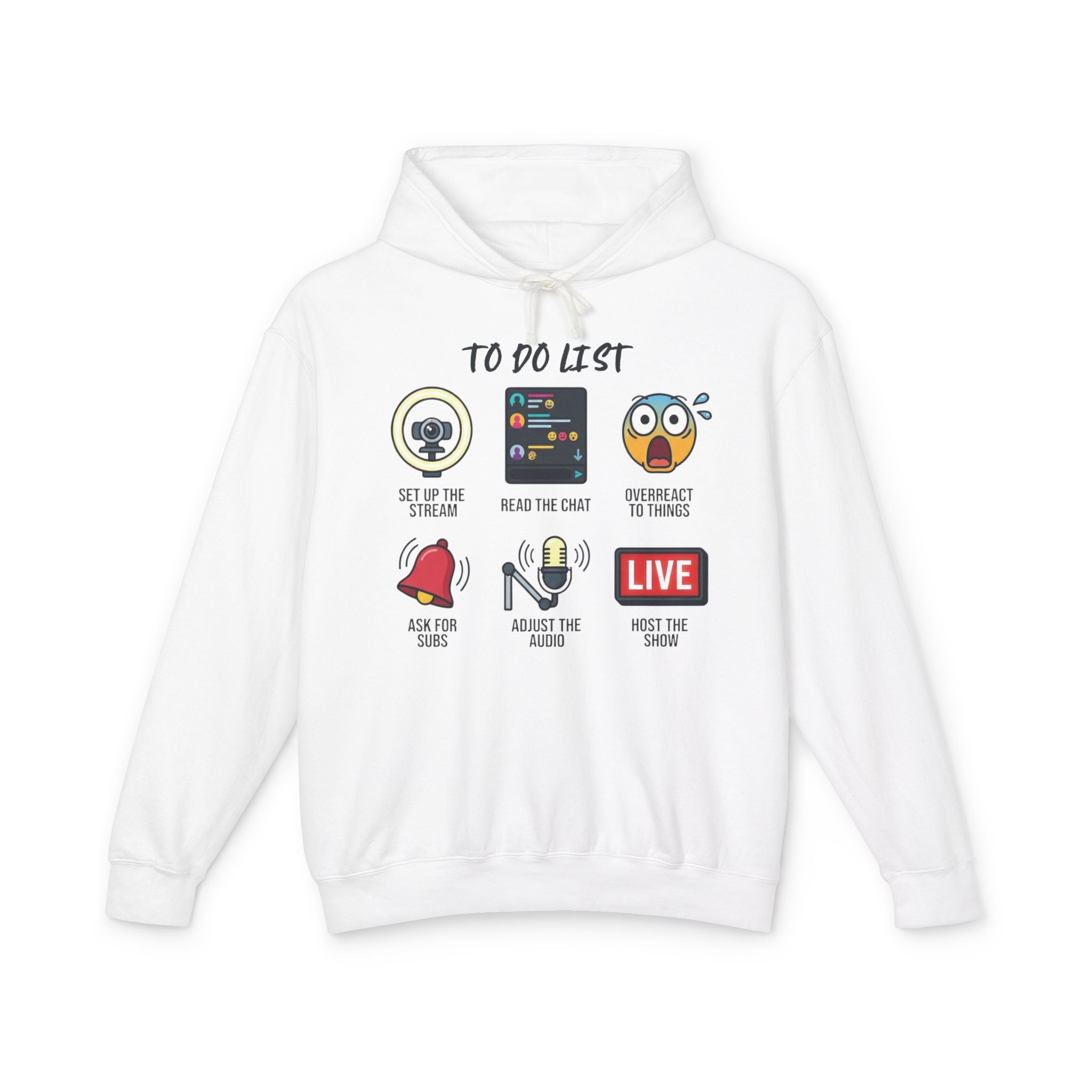 To Do List Streamer Hoodie