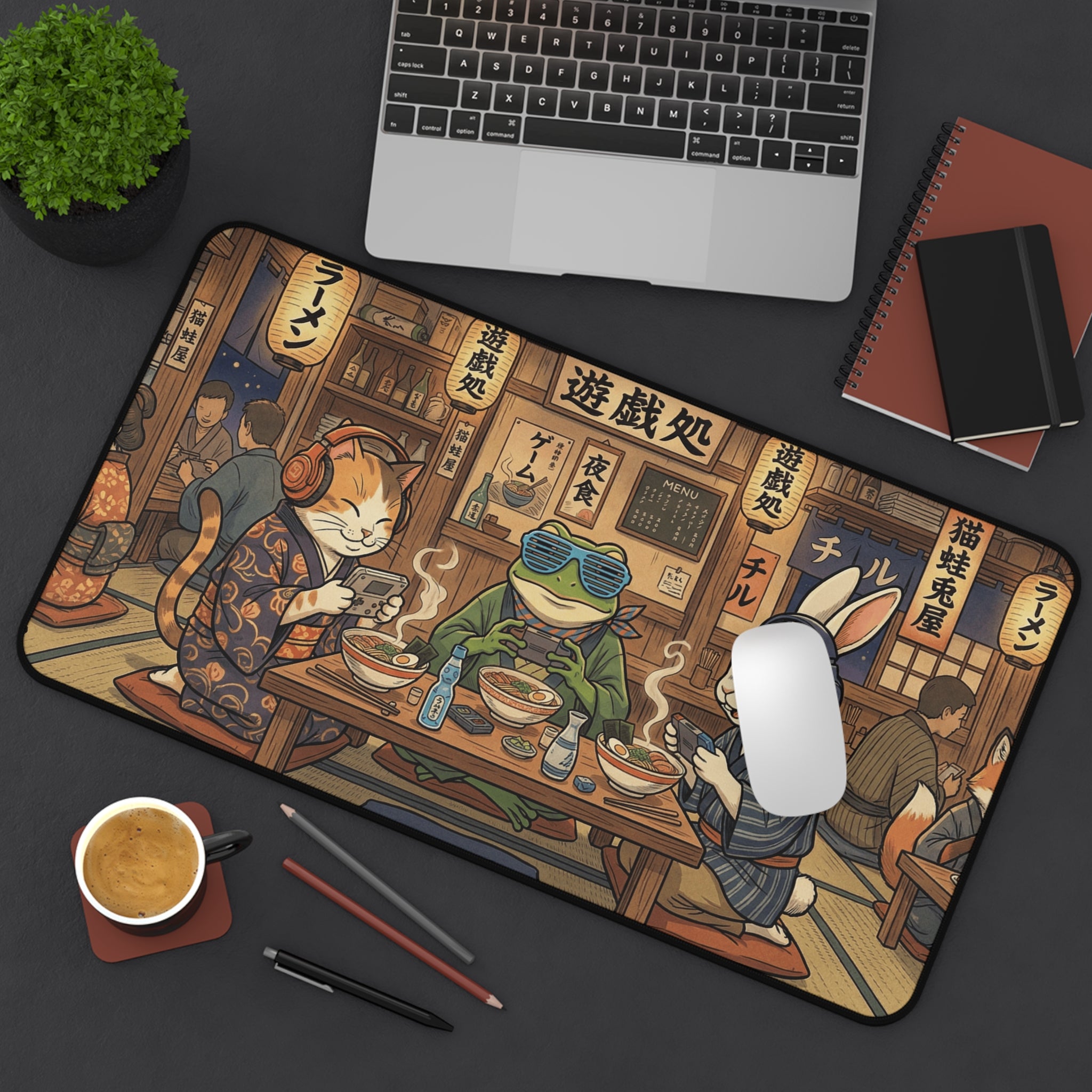 Ramen Gaming Desk Mat