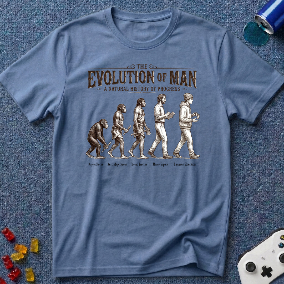 Evolution Of Man T-Shirt