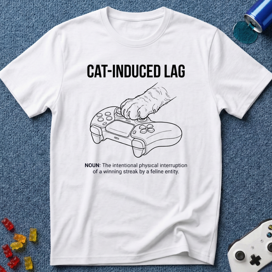 Cat Induced Lag T-Shirt