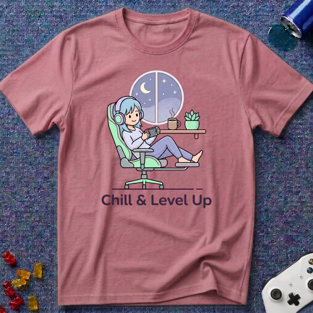Chill & Level Up T-Shirt
