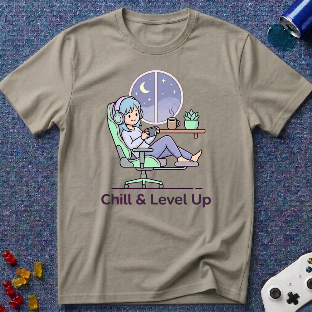 Chill & Level Up T-Shirt