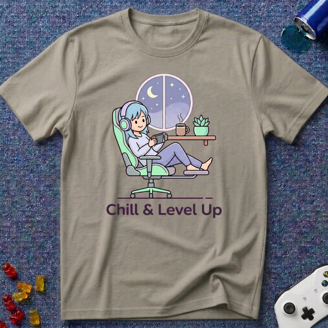 Chill & Level Up T-Shirt