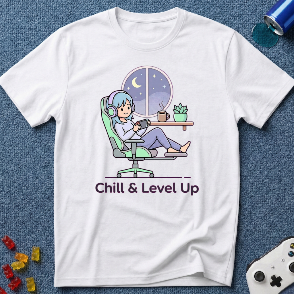 Chill & Level Up T-Shirt