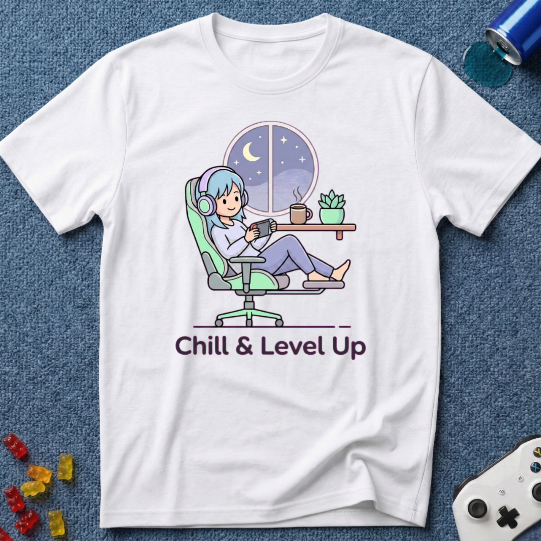 Chill & Level Up T-Shirt