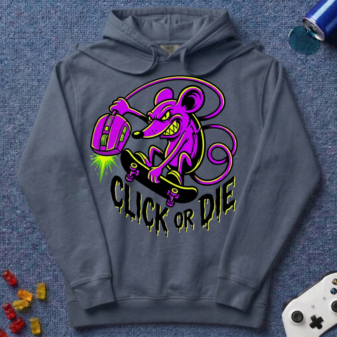 Click Or Die Hoodie