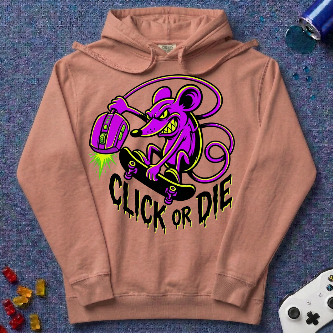 Click Or Die Hoodie