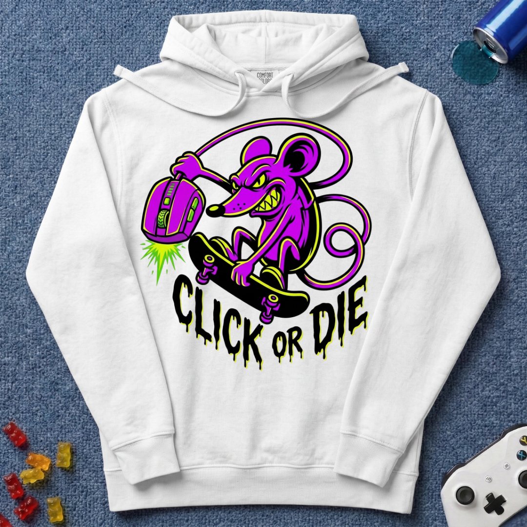 Click Or Die Hoodie