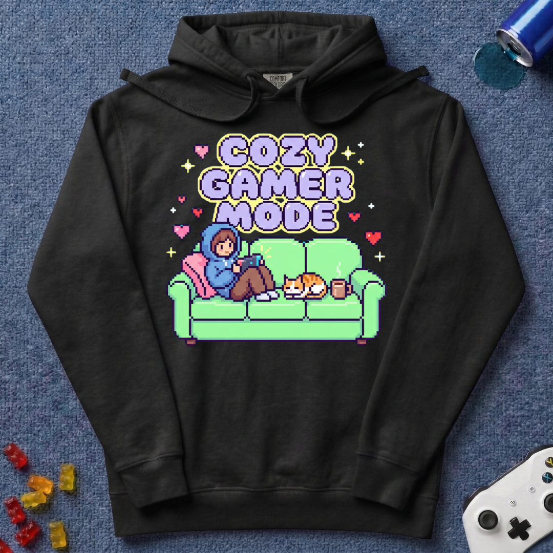 Cozy Gamer Mode Hoodie