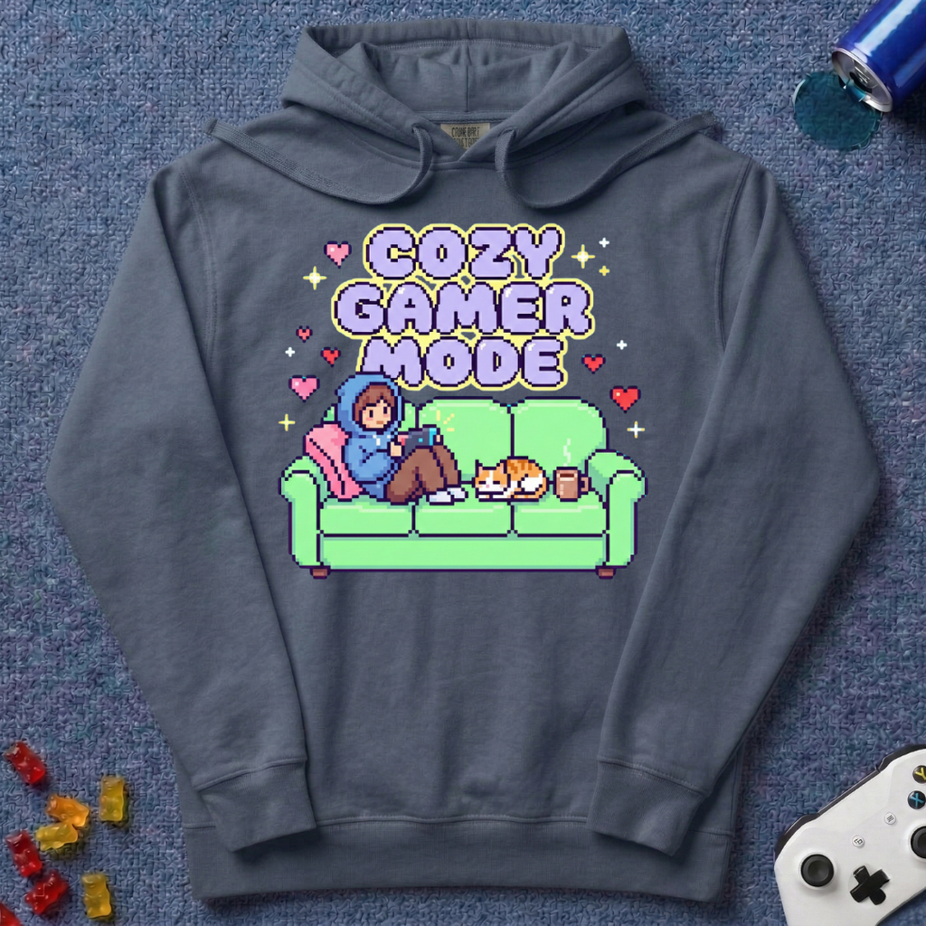 Cozy Gamer Mode Hoodie