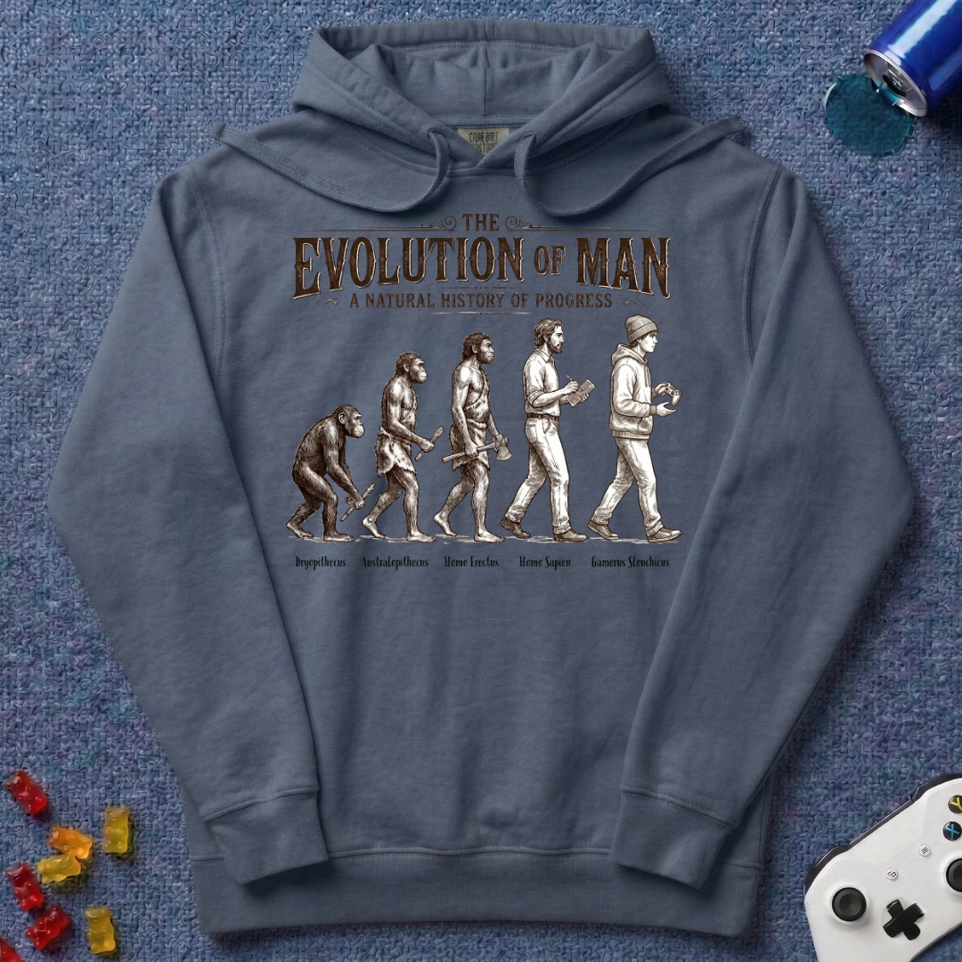 Evolution Of Man Hoodie