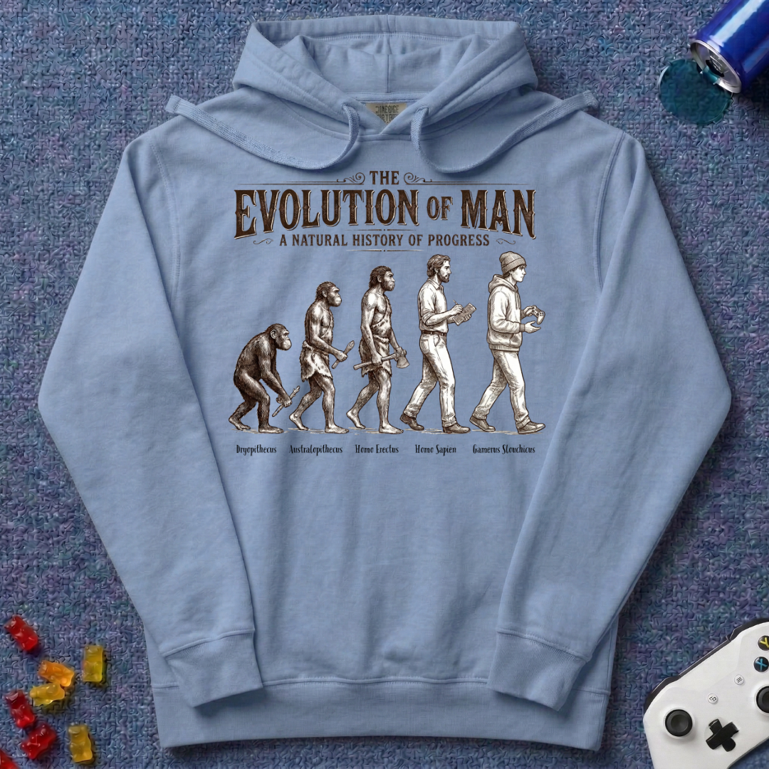 Evolution Of Man Hoodie