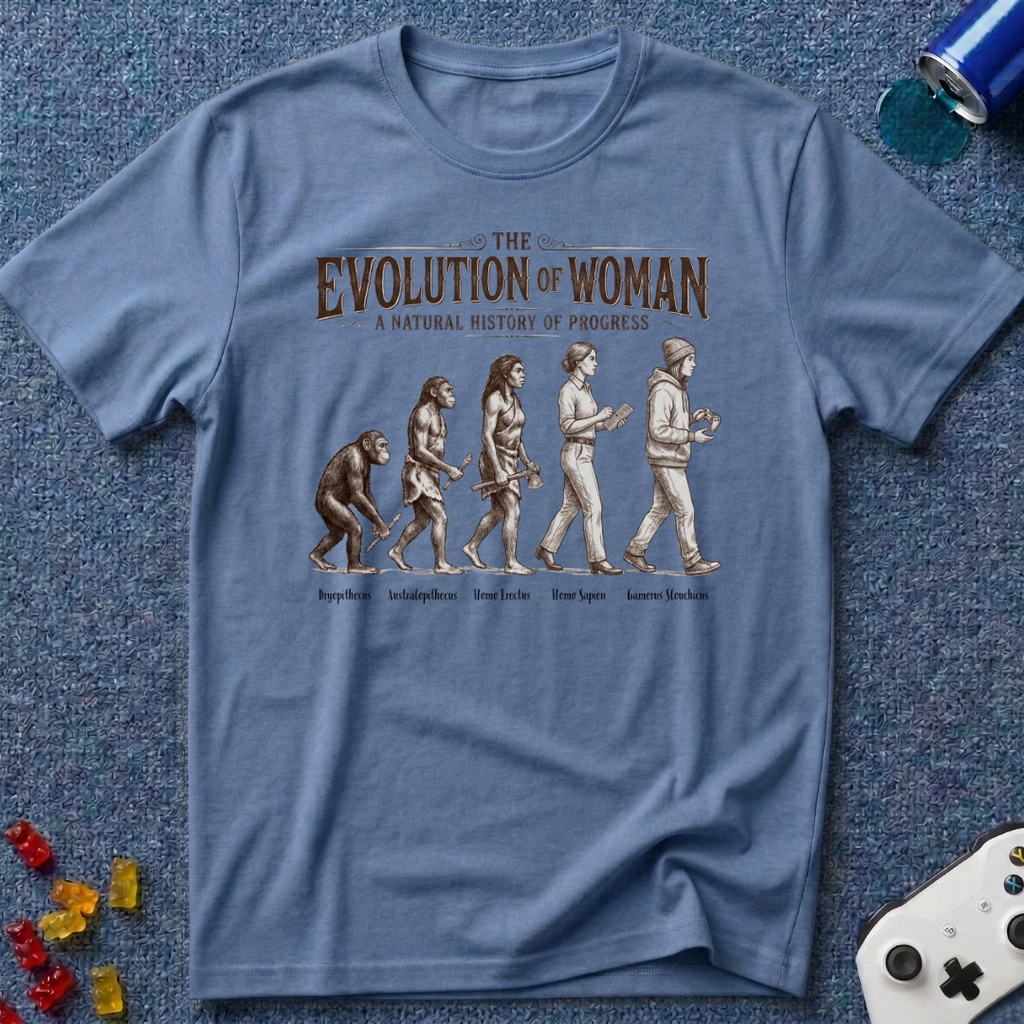 Evolution Of Woman T-Shirt