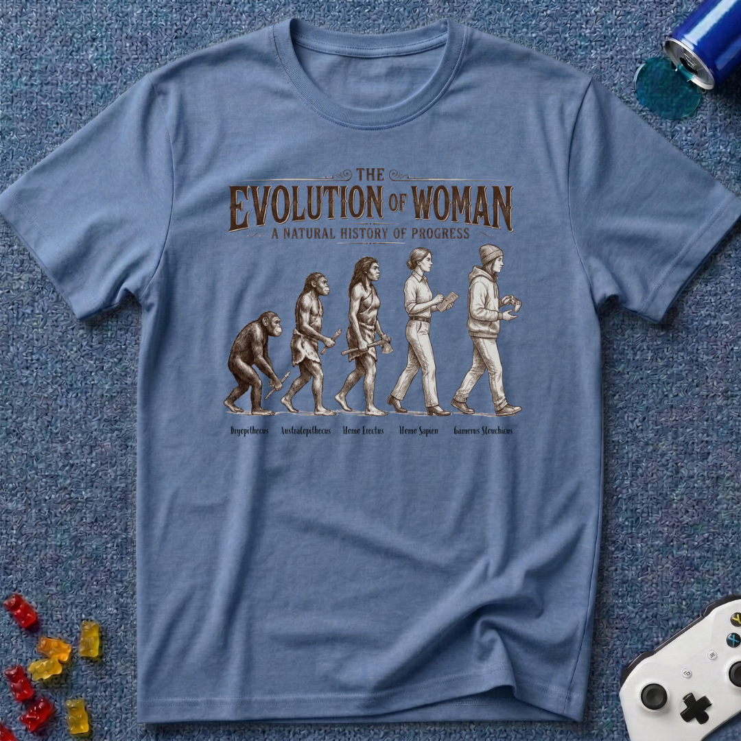 Evolution Of Woman T-Shirt