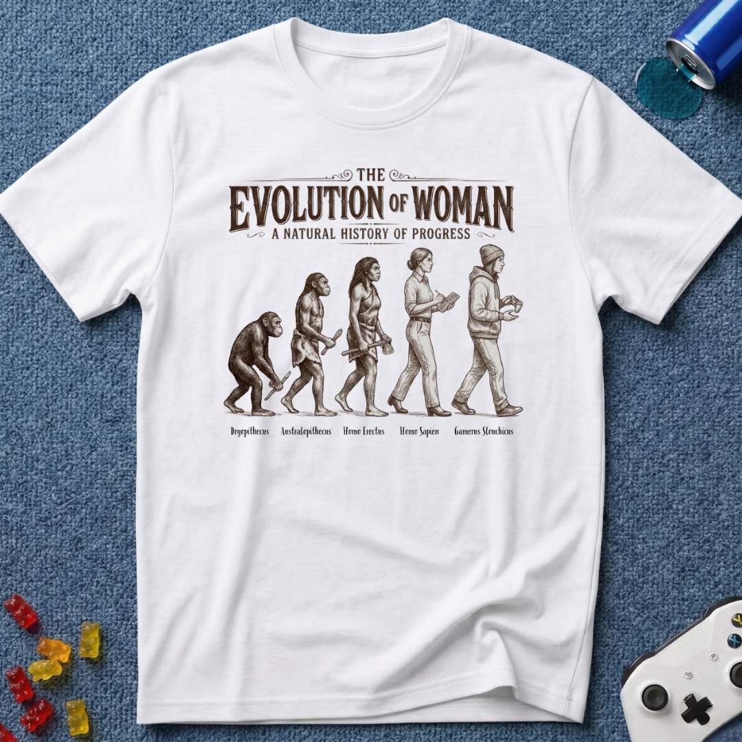 Evolution Of Woman T-Shirt