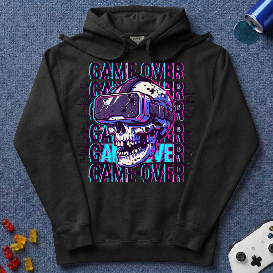 Game Over Glitch Hoodie