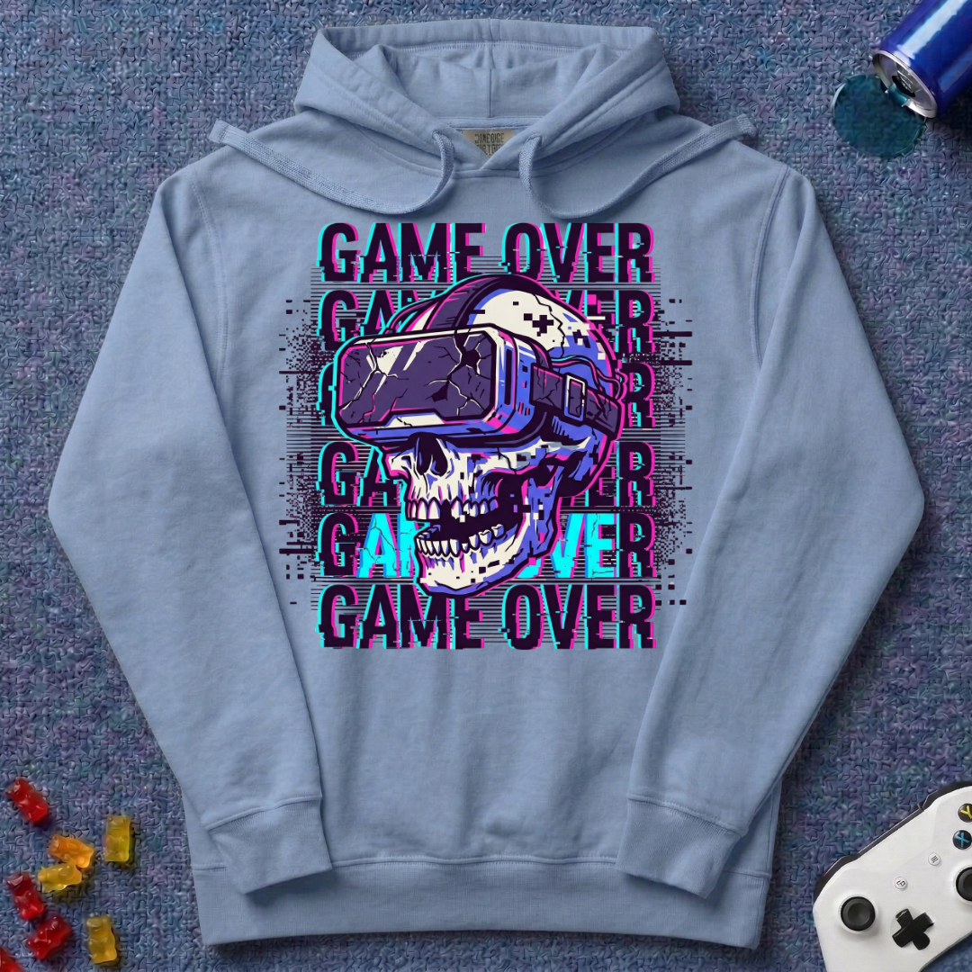 Game Over Glitch Hoodie