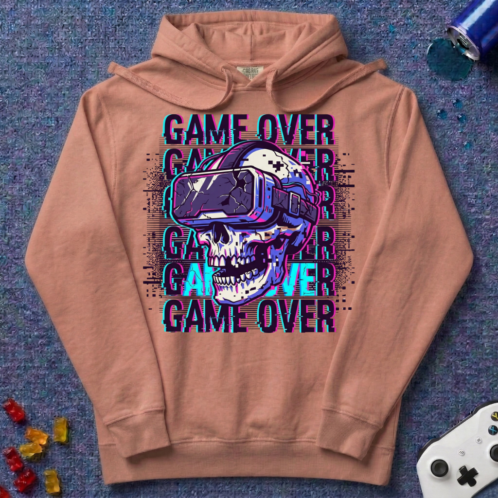 Game Over Glitch Hoodie