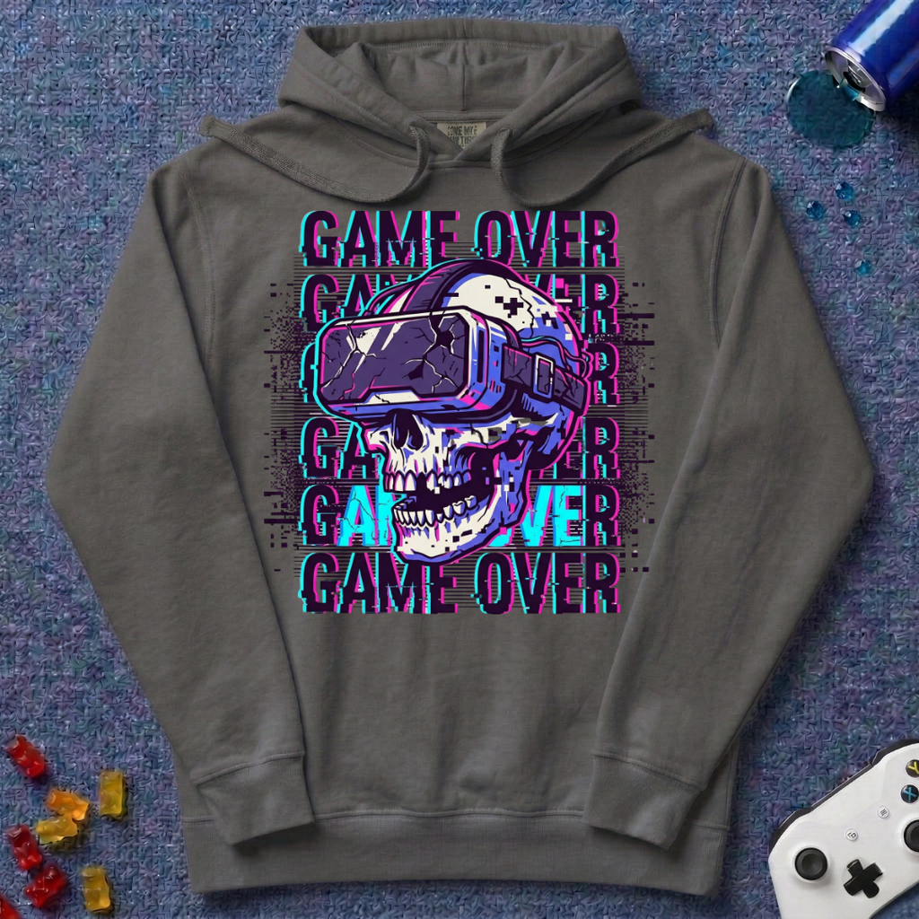Game Over Glitch Hoodie