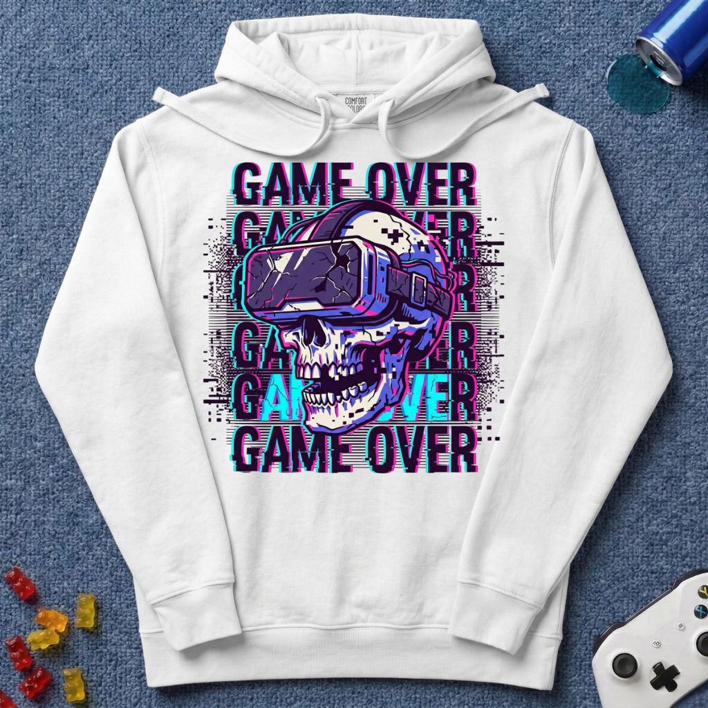 Game Over Glitch Hoodie