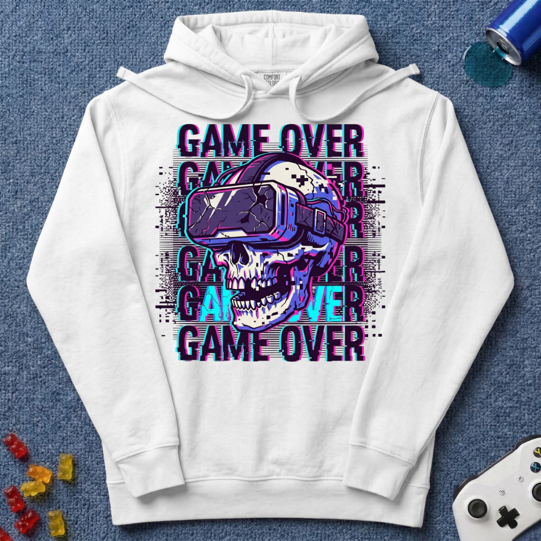 Game Over Glitch Hoodie