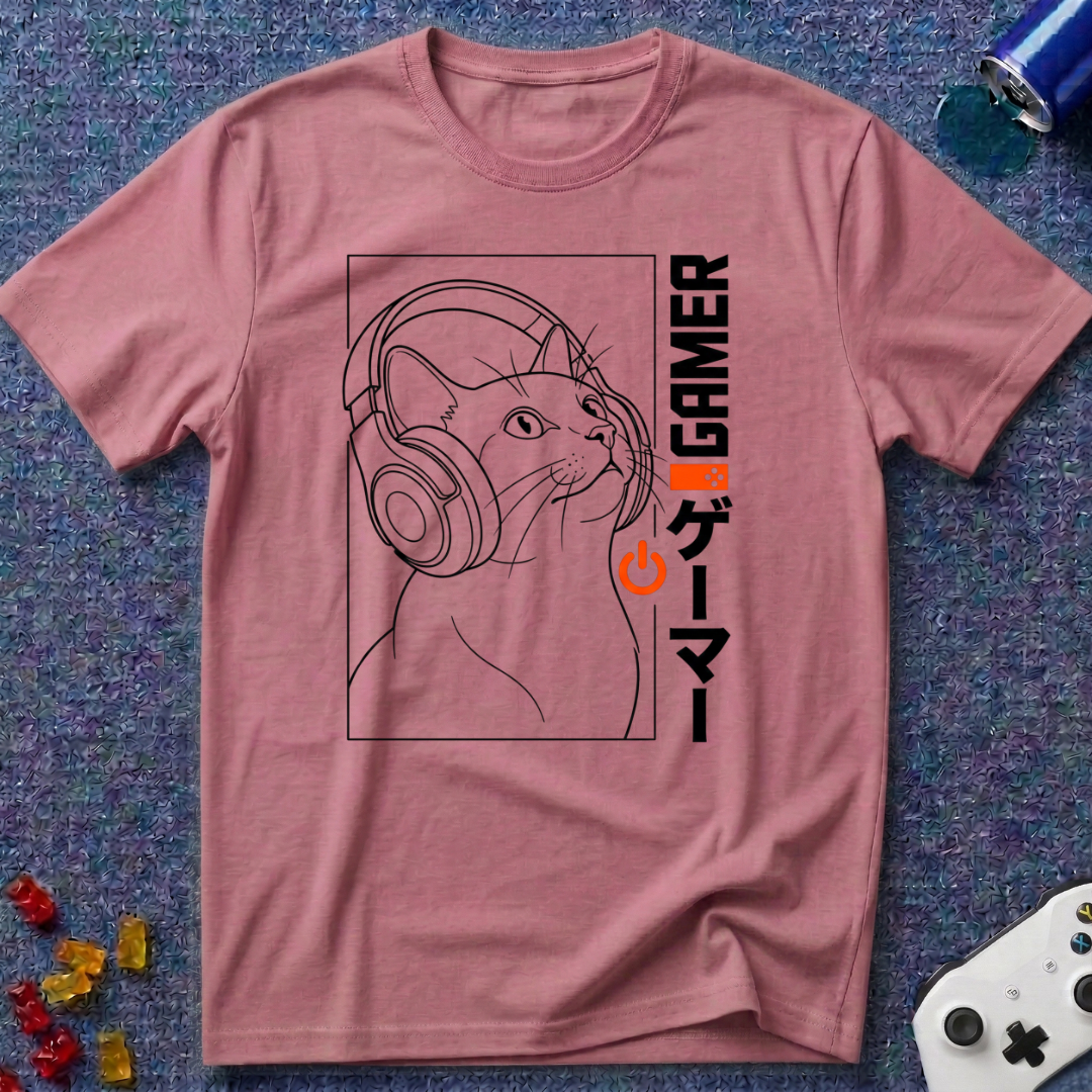 Gamer Cat T-Shirt