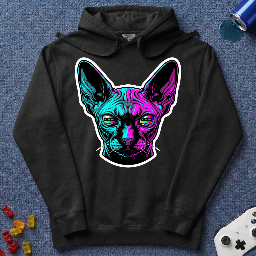 Glitch Cat Hoodie