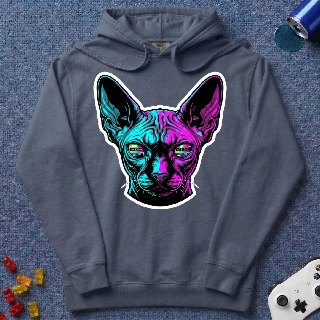 Glitch Cat Hoodie