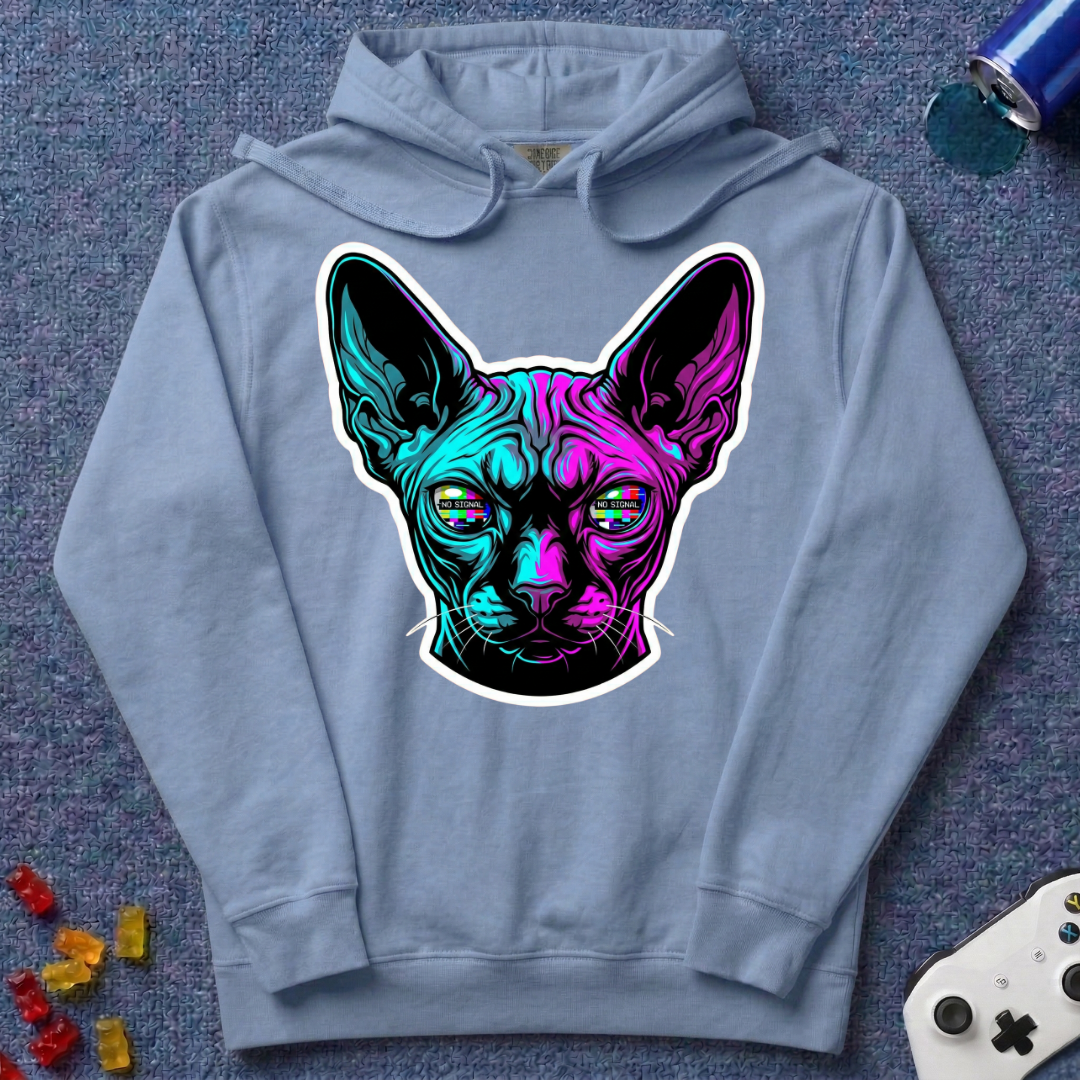 Glitch Cat Hoodie
