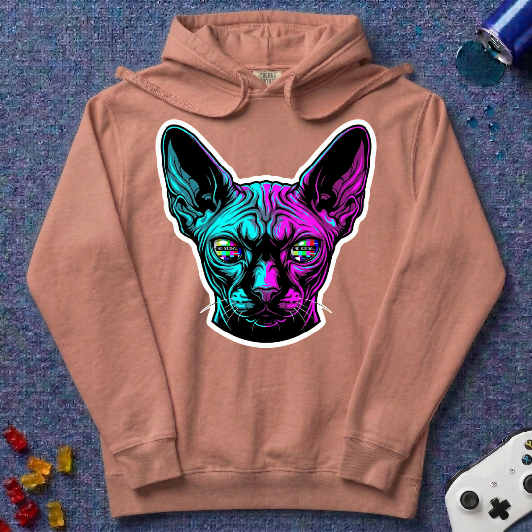 Glitch Cat Hoodie