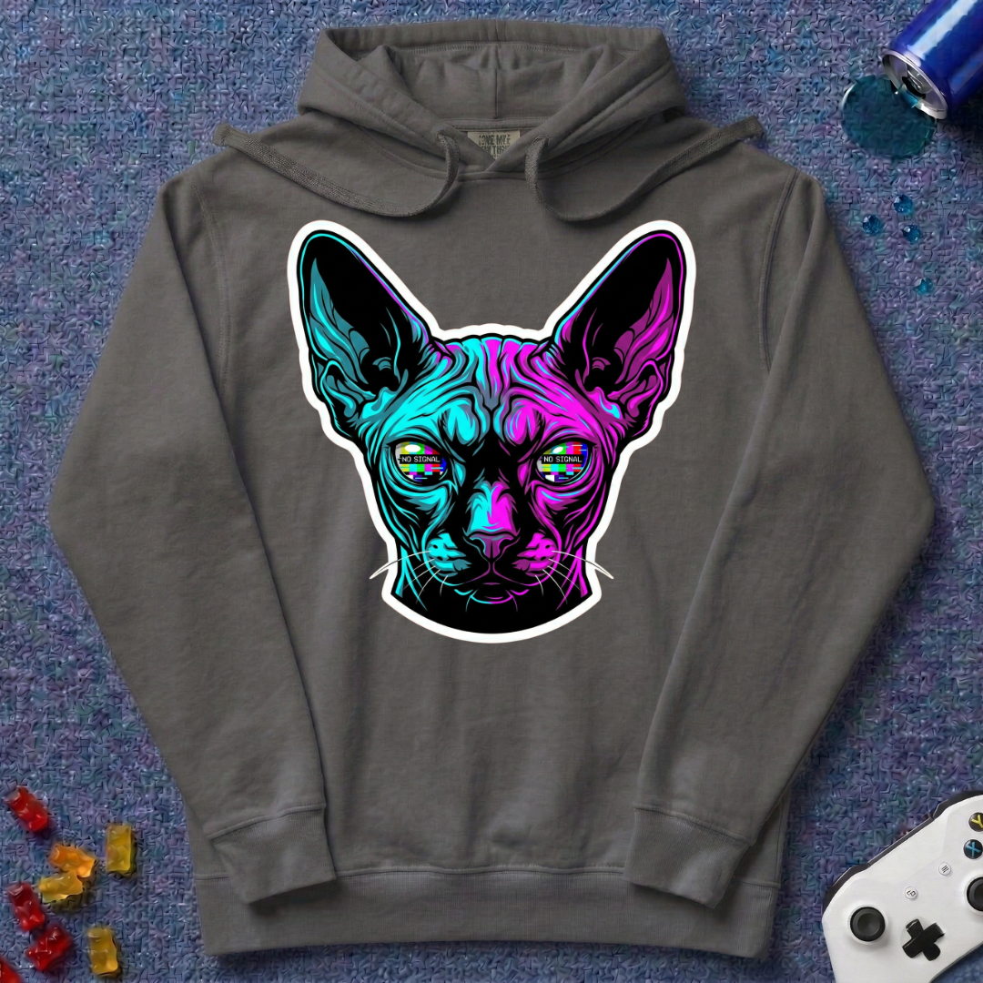 Glitch Cat Hoodie