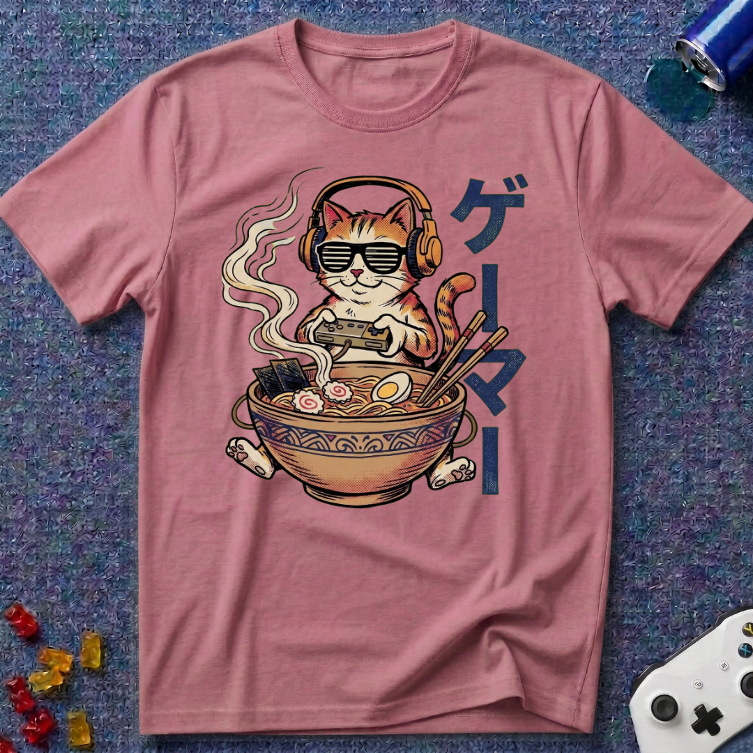 Hip Ramen Cat T-Shirt