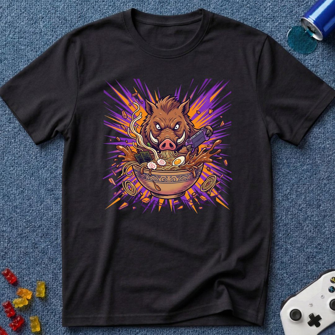 Intense Ramen Boar T-Shirt