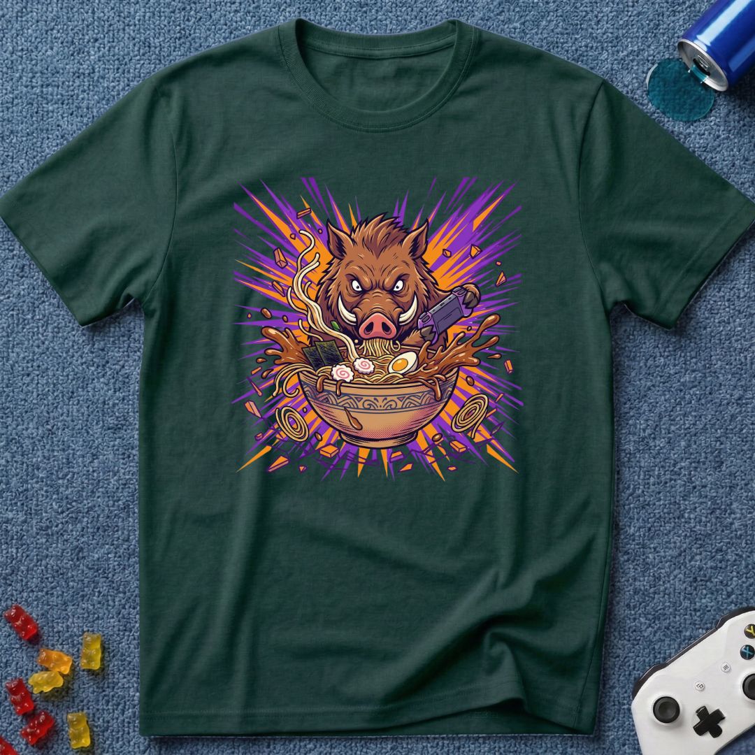 Intense Ramen Boar T-Shirt