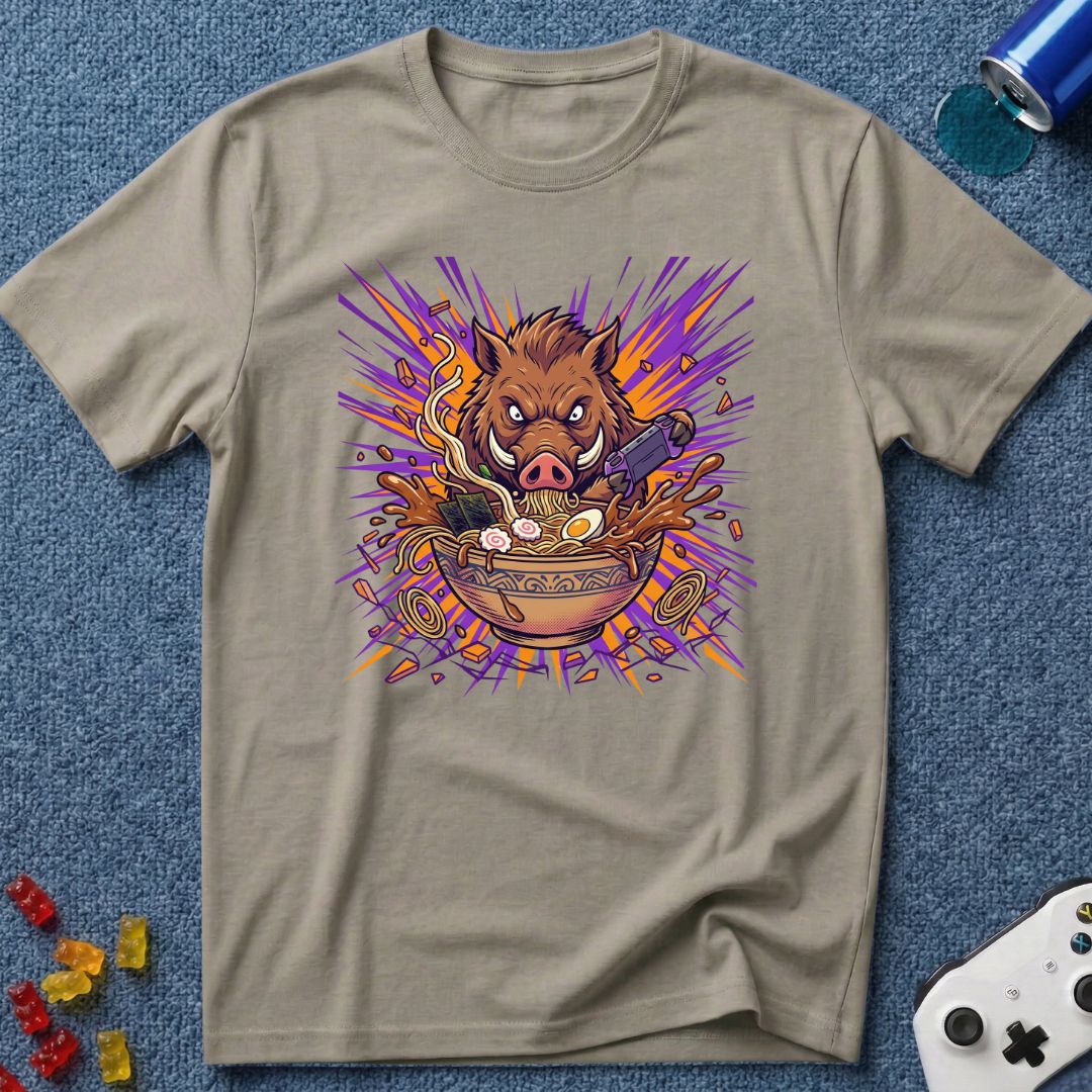 Intense Ramen Boar T-Shirt