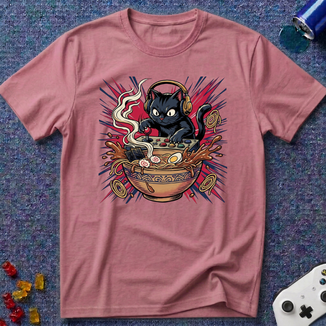 Intense Ramen Cat T-Shirt