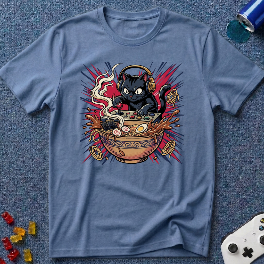 Intense Ramen Cat T-Shirt