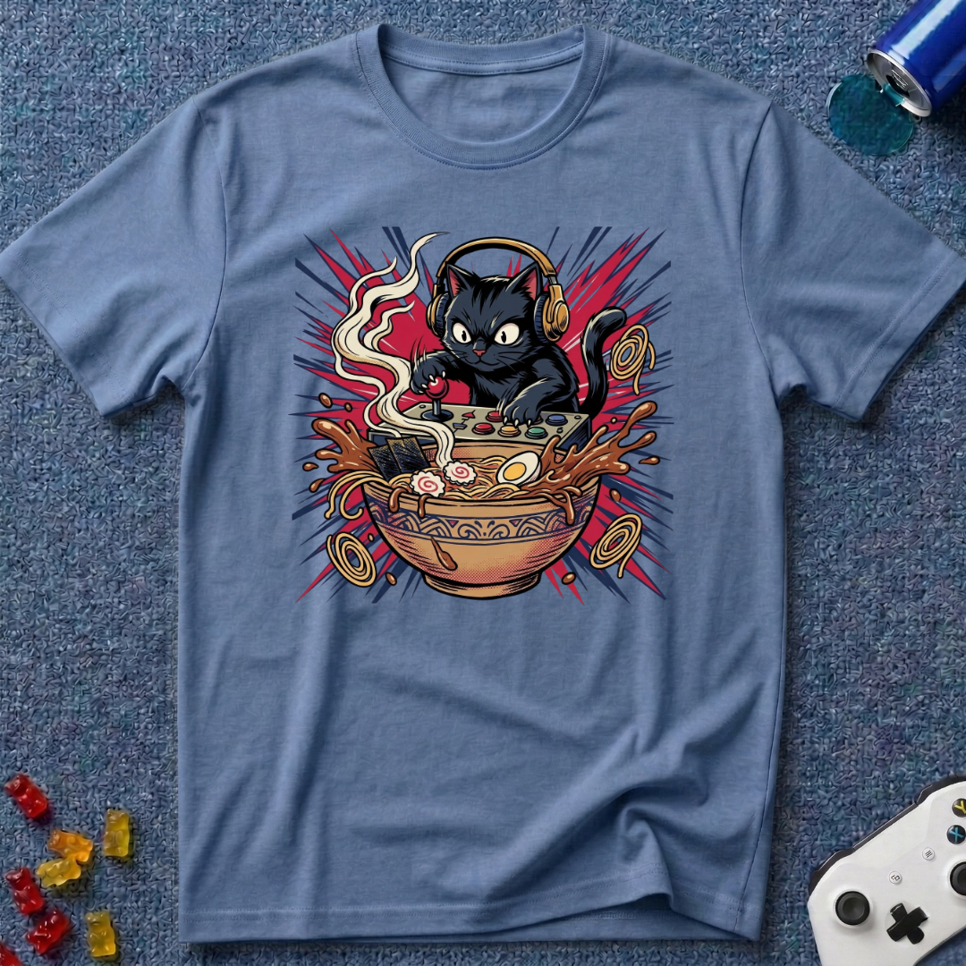 Intense Ramen Cat T-Shirt