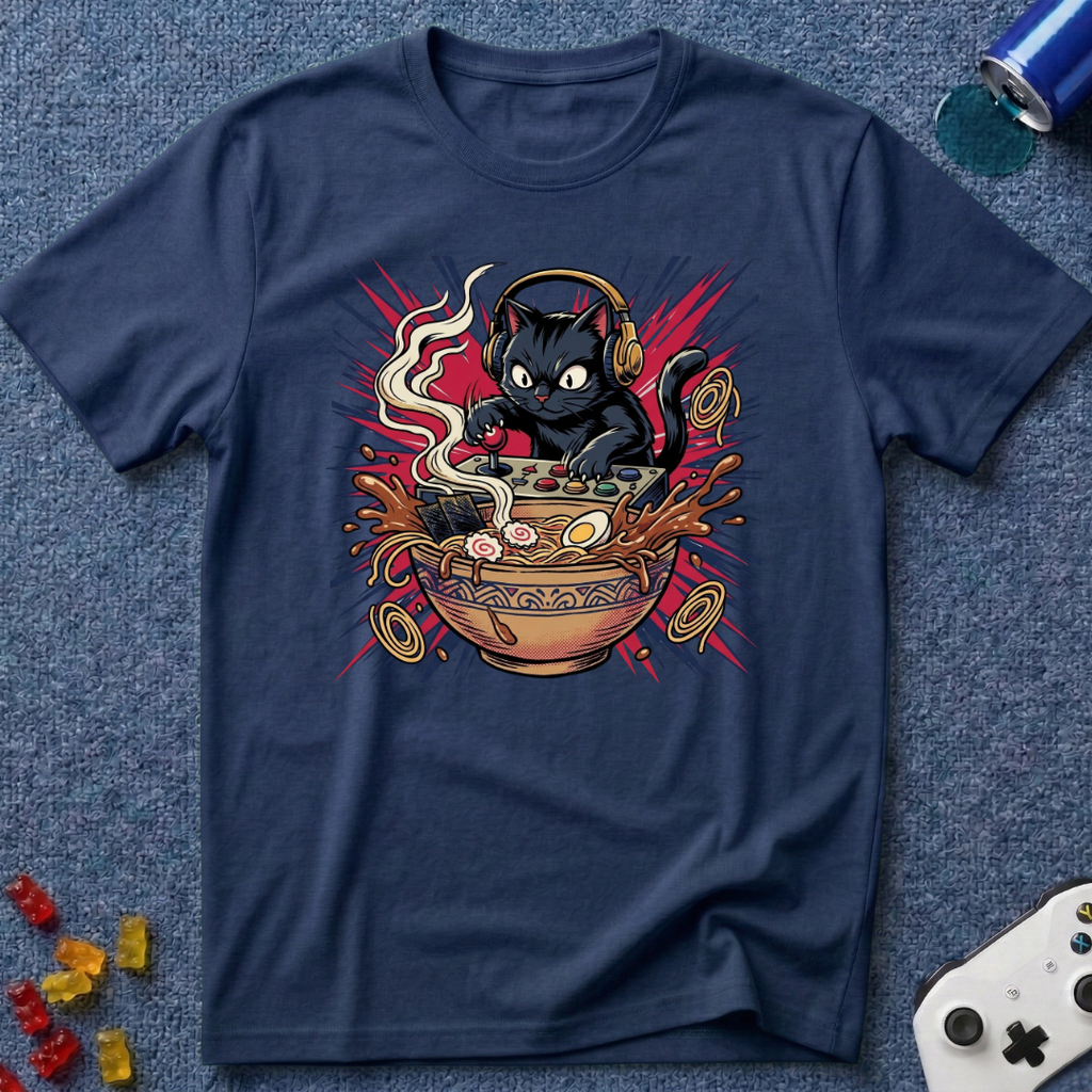 Intense Ramen Cat T-Shirt