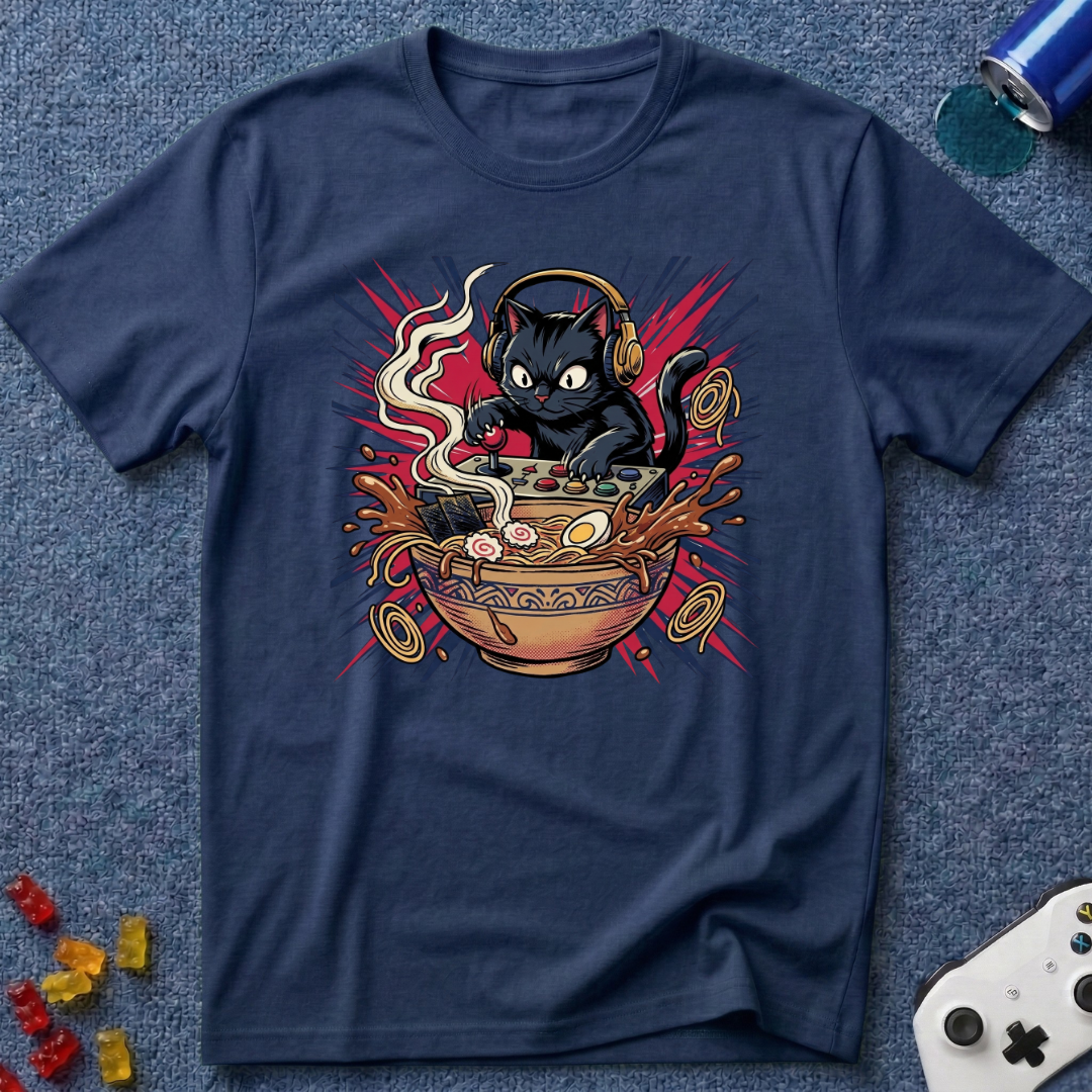 Intense Ramen Cat T-Shirt