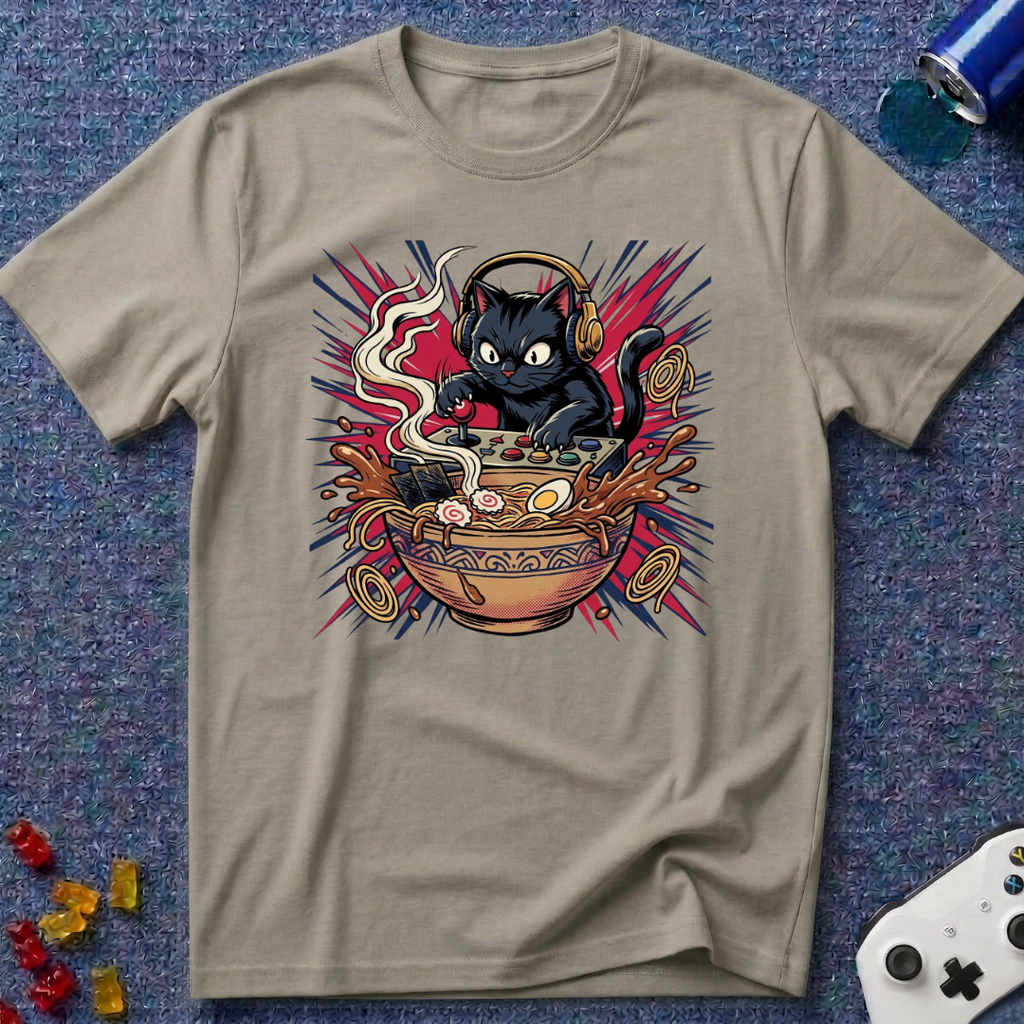 Intense Ramen Cat T-Shirt