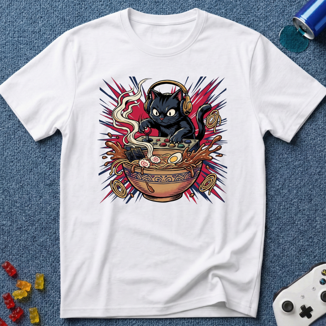 Intense Ramen Cat T-Shirt