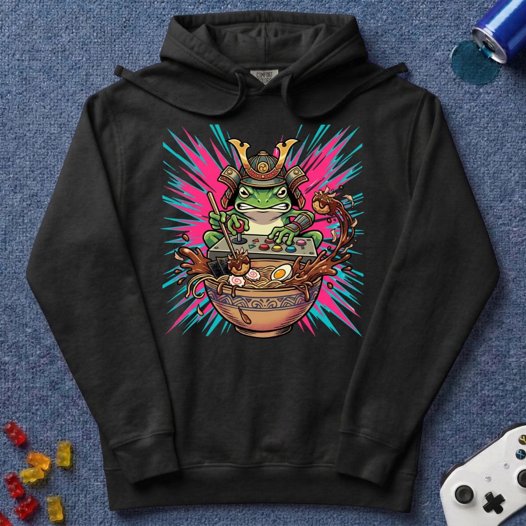 Intense Ramen Frog Hoodie
