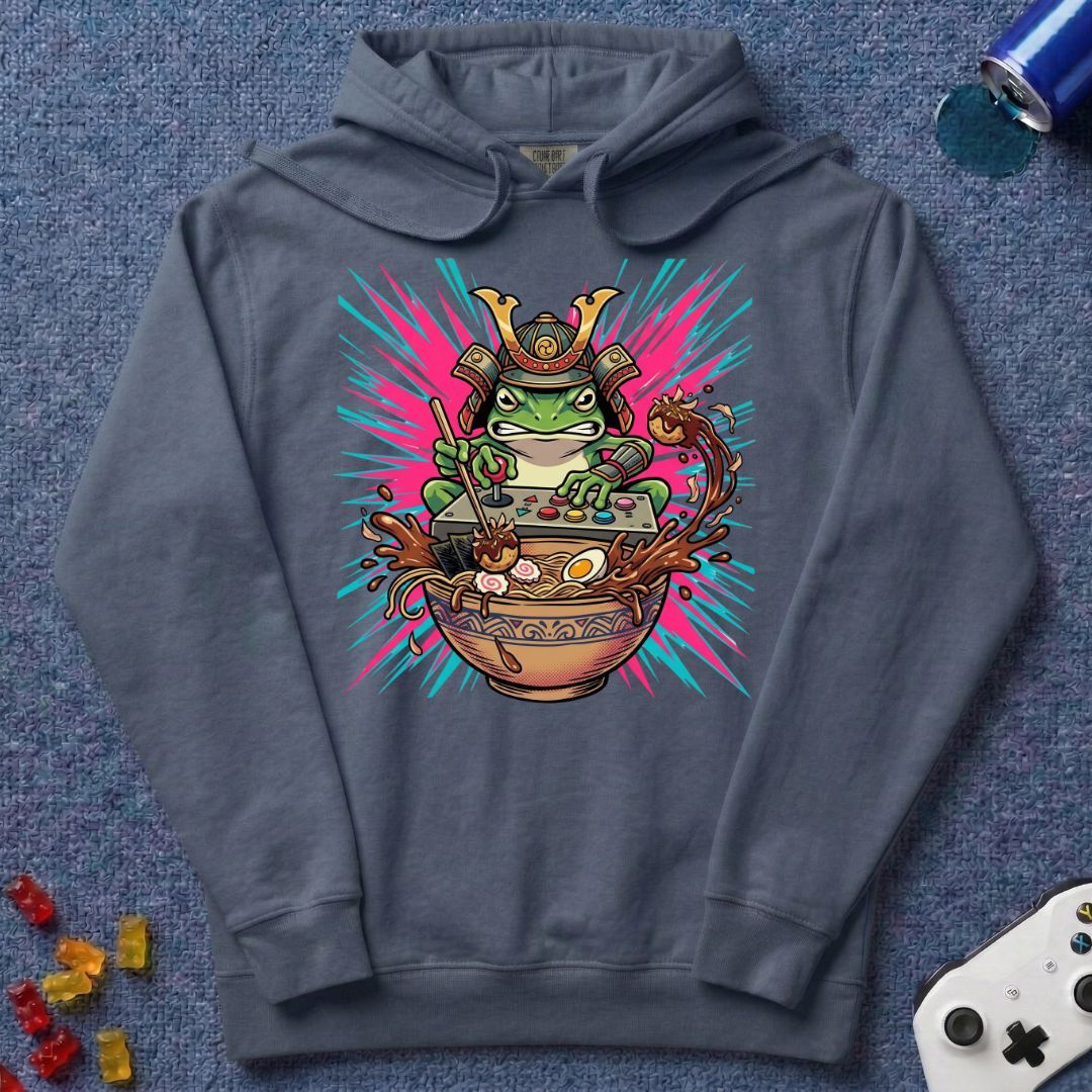 Intense Ramen Frog Hoodie