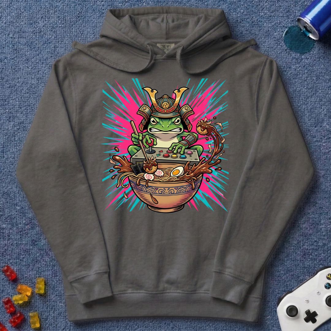 Intense Ramen Frog Hoodie
