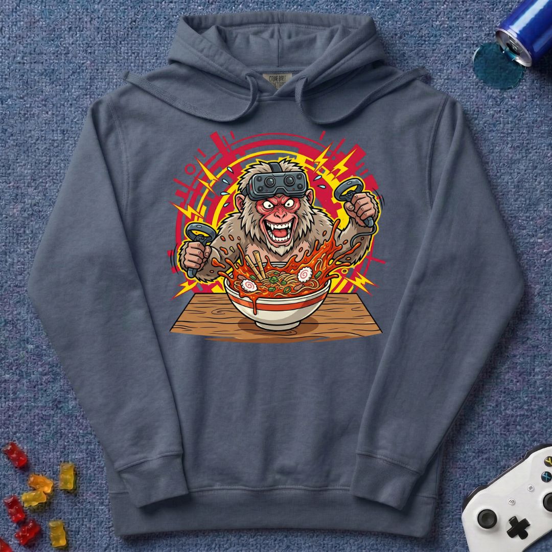 Intense Ramen Monkey Hoodie