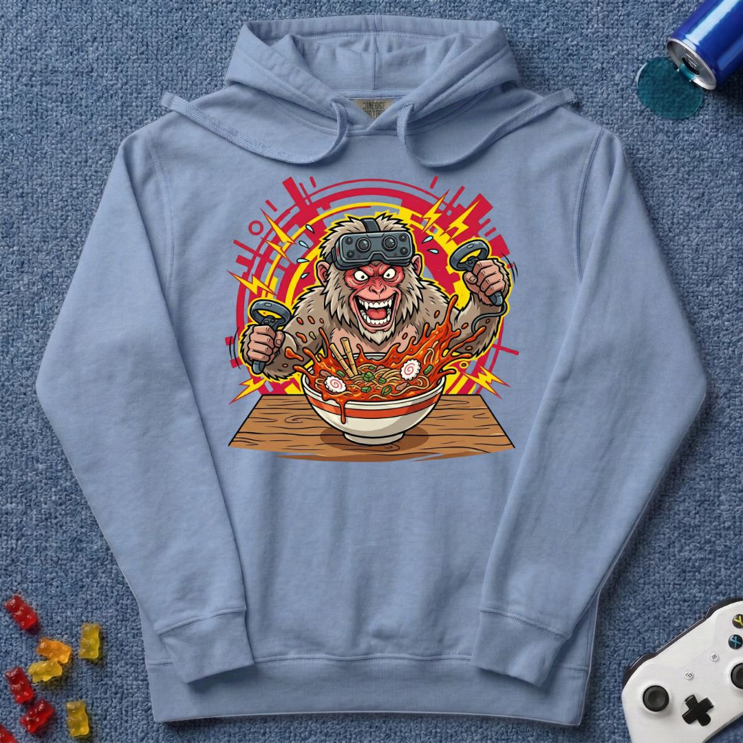 Intense Ramen Monkey Hoodie